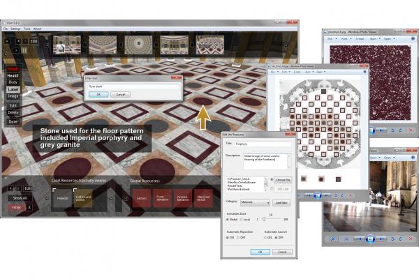 VSim creates a virtual learning environment that allows scholars and educators to explore three-dimensional spaces and annotate and build arguments within computer models. VSim creates a virtual learning environment that allows scholars and educators to explore three-dimensional spaces and annotate and build arguments within computer models.