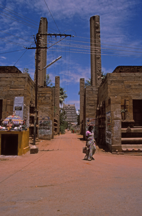 5. Unfinished gopura with tall jambs, fifth prākāra, east side of Jambukēśvara temple, Srirangam