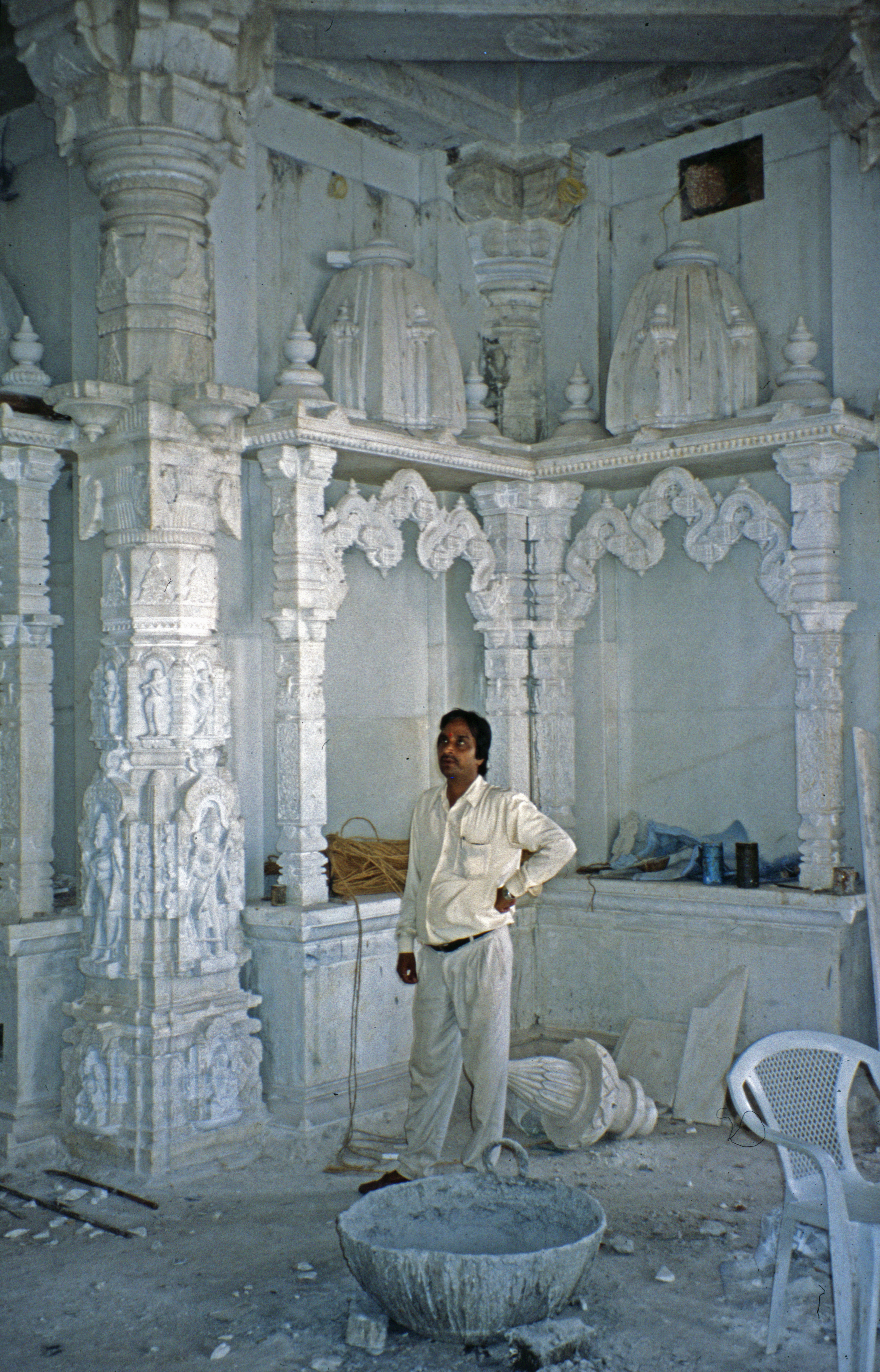 Carved Mughal Style Stone Panels From Jaiselmer - 19thC Carved Mughal Style Stone Panels From Jaiselmer - 19thC