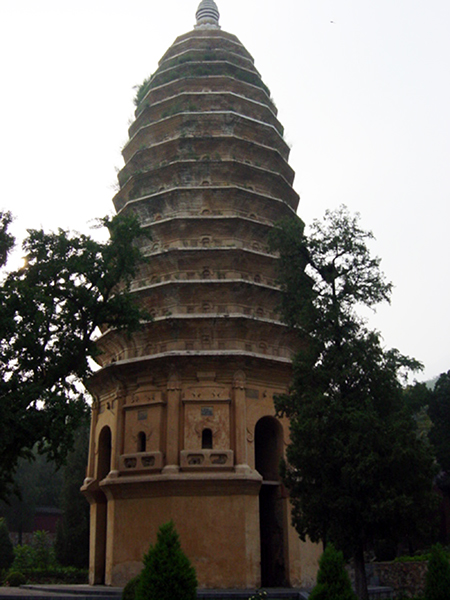 2a Pagoda at the Songyue Monastery. Mount Song, Henan, 523. Photo by author
