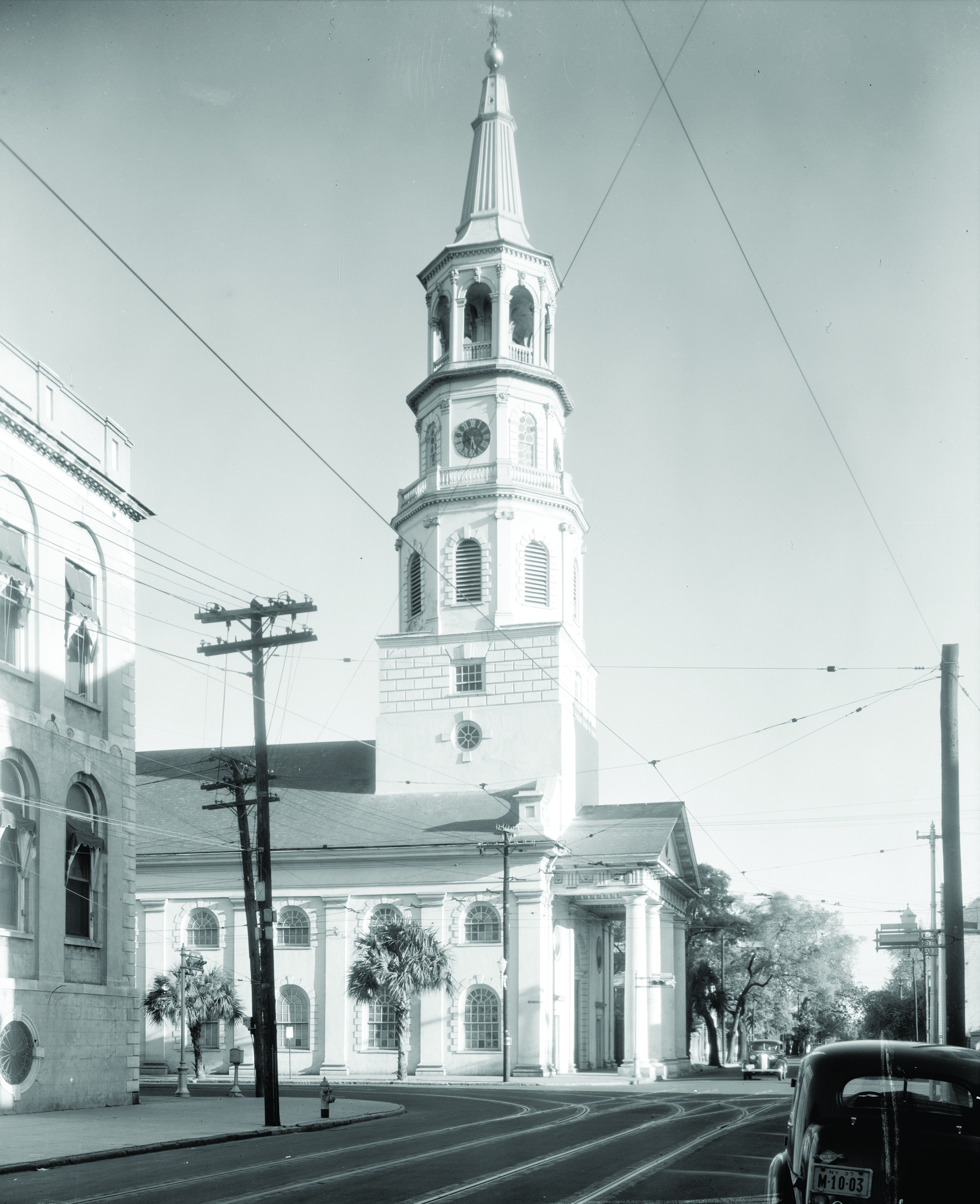 Figure 10. Samuel Cardy (builder), St. Michael’s Church, Charleston, 1752–61. Frances B. Johnston (1864–1952; photographer), 1937. Digital file from original negative, 8 × 10 in. © Library of Congress Prints and Photographs Division, Washington, DC, 2017889295 Figure 10. Samuel Cardy (builder), St. Michael’s Church, Charleston, 1752–61. Frances B. Johnston (1864–1952; photographer), 1937. Digital file from original negative, 8 × 10 in. © Library of Congress Prints and Photographs Division, Washington, DC, 2017889295
