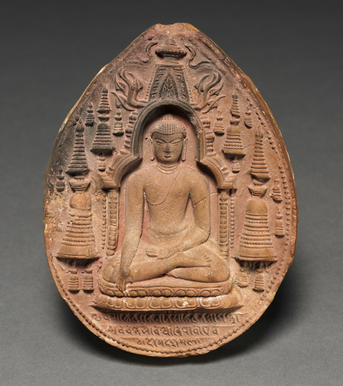 Alt-text: Sealing with Buddha figure