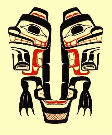 Robert Davidson's Split Beaver (1975): This is an example of the Split Style of the Haida people, indigenous to Canada. Used by permission of Robert Davidson. Robert Davidson's Split Beaver (1975): This is an example of the Split Style of the Haida people, indigenous to Canada. Used by permission of Robert Davidson.