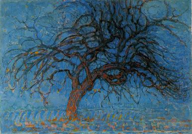 Illustration 5a: Piet Mondrian, “Avond (Evening): The Red Tree,” 1908-10 (Gemeentemuseum, The Hague) Illustration 5a: Piet Mondrian, “Avond (Evening): The Red Tree,” 1908-10 (Gemeentemuseum, The Hague)