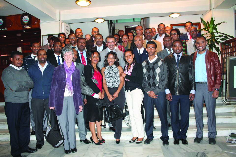 Launching of OBGYN residency with Dr. Tedros Adhanom, Dr. Senait Fisseha, leadership and faculty of St. Paul’s, first cohort of residents, and other invited guests Launching of OBGYN residency with Dr. Tedros Adhanom, Dr. Senait Fisseha, leadership and faculty of St. Paul’s, first cohort of residents, and other invited guests