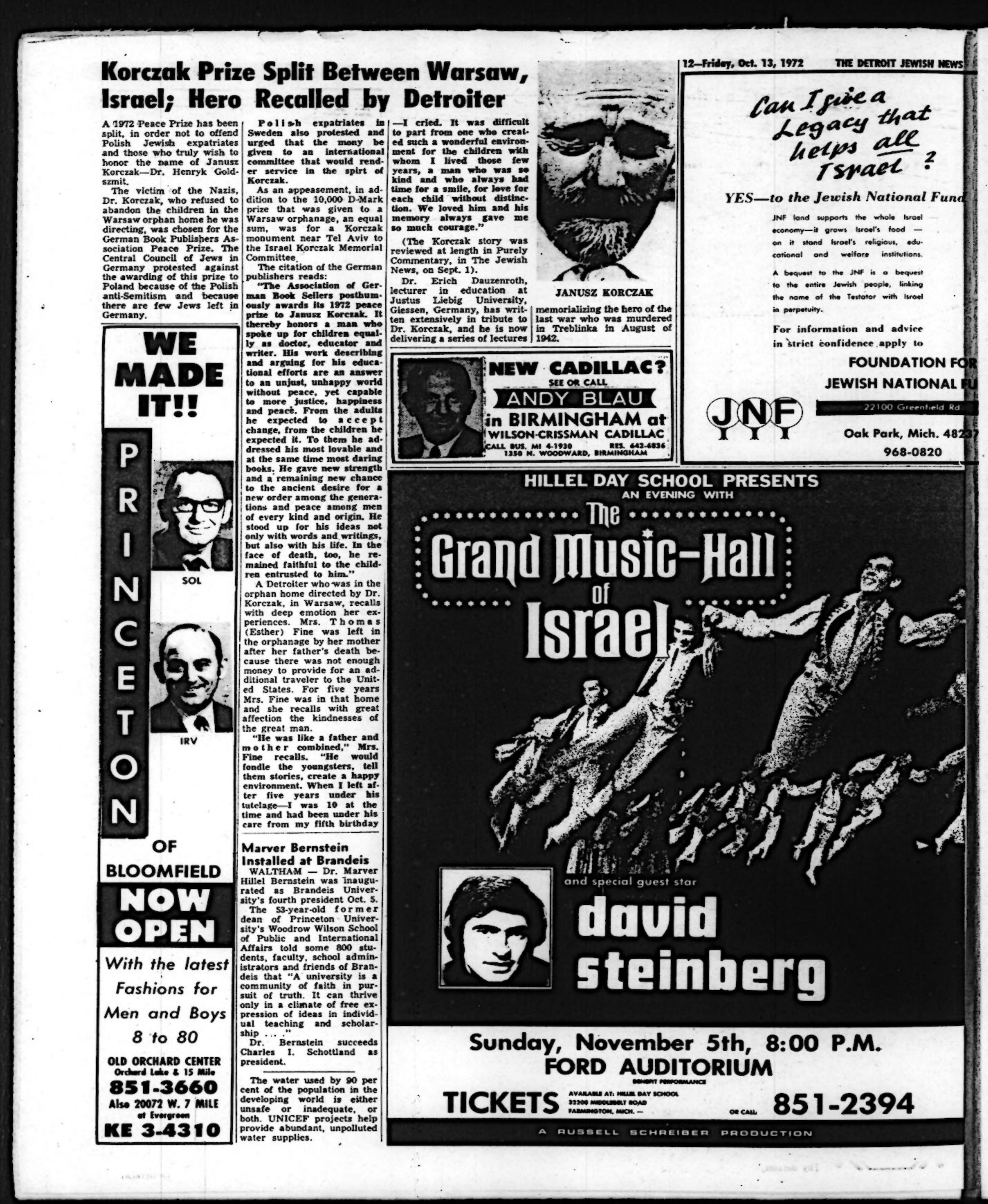 The Detroit Jewish News Digital Archives October 13 1972 Image 12