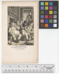 A schepen laughing at a burgomaster's joke / H.R. Robinson, lith., 31 Park Row, for D.T. Valentine's Manual.