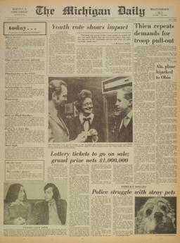 image of November 11, 1972 - number 1