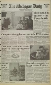 image of November 27, 1991 - number 1