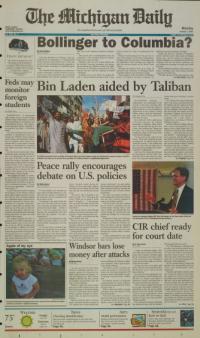 image of October 01, 2001 - number 1