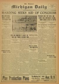 image of August 09, 1922 - number 1