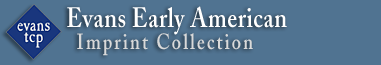 Evans Early American Imprint Collection