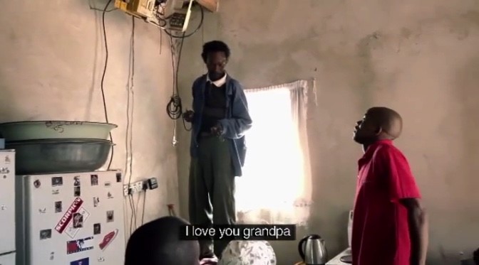 Figure 2. Stefaans and a member of the Real Action Pantsula crew, still from The African Cypher, Image courtesy of Bryan Little. Figure 2. Stefaans and a member of the Real Action Pantsula crew, still from The African Cypher, Image courtesy of Bryan Little.