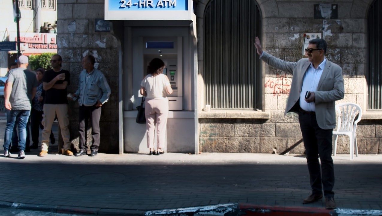 Figure 4: Mayor Musa on the streets of Ramallah in David Osit’s Mayor (2020). Produced by Rosewater Pictures. Figure 4: Mayor Musa on the streets of Ramallah in David Osit’s Mayor (2020). Produced by Rosewater Pictures.