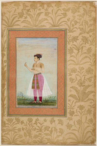 Prince Dara Shikoh. Chitarman. Reprinted with permission from the British Library Board, Add. Or. 3129, f. 19v. Prince Dara Shikoh. Chitarman. Reprinted with permission from the British Library Board, Add. Or. 3129, f. 19v.