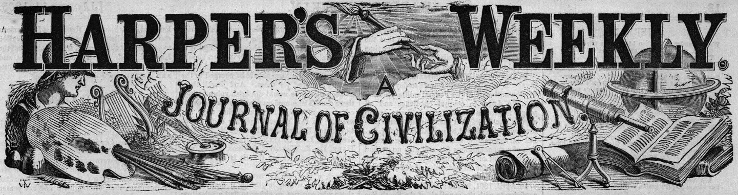 Harper's Weekly nameplate image