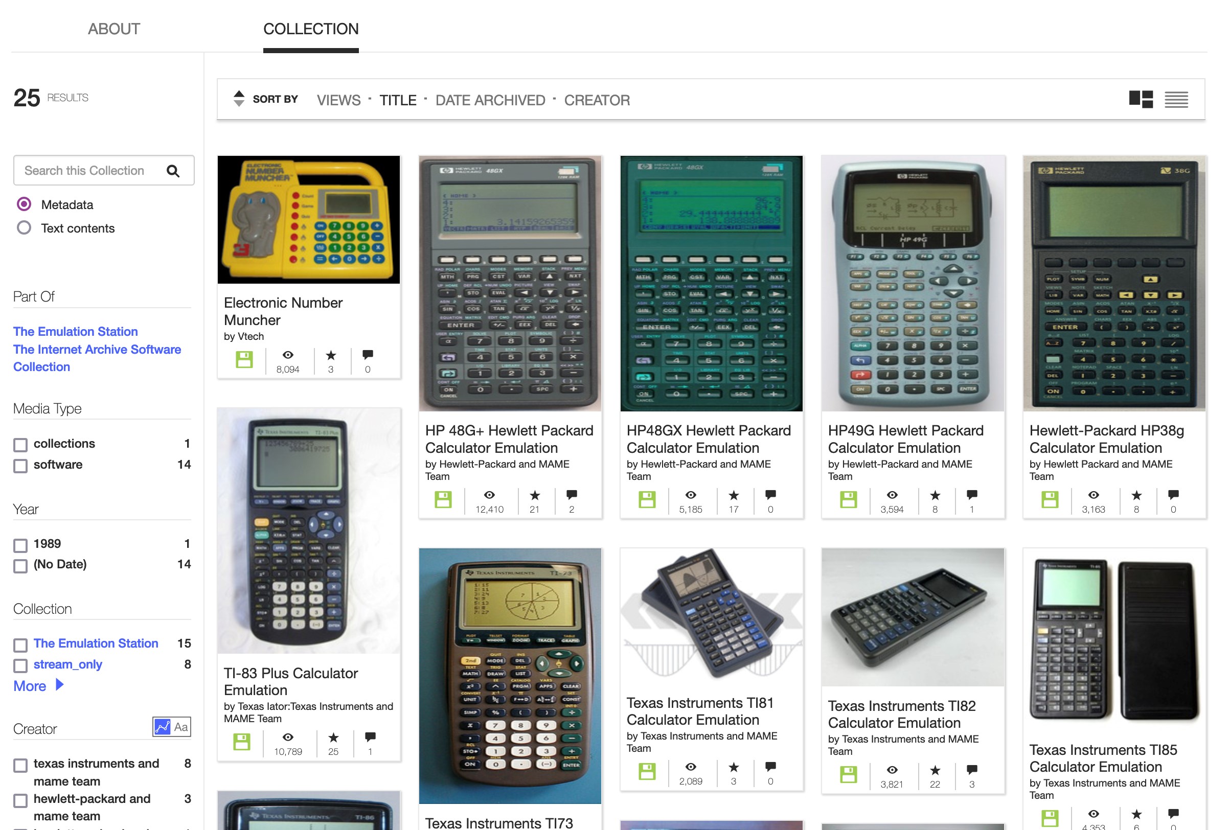 As the Internet Archive notes of their recently released calculator-emulator collection that allows users to explore obsolete software: “Also great for doing math.” As the Internet Archive notes of their recently released calculator-emulator collection that allows users to explore obsolete software: “Also great for doing math.”