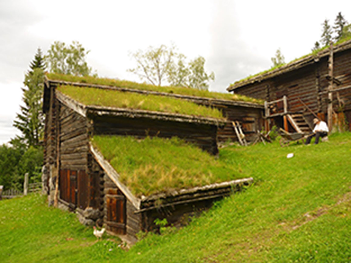 Figure 13.3. A building style that has proved itself over the centuries to be effortlessly flexible and adaptive. (Source: Kristian Hoff-Andersen, taken at the Maihaugen
open air museum in Lillehammer, Norway, and posted at http://hoff-andersen.blogspot.com/.) Figure 13.3. A building style that has proved itself over the centuries to be effortlessly flexible and adaptive. (Source: Kristian Hoff-Andersen, taken at the Maihaugen
open air museum in Lillehammer, Norway, and posted at http://hoff-andersen.blogspot.com/.)
