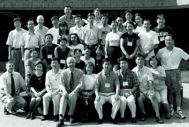 Delegation of Chinese archivists and UM Bentley Historical Library staff gather during the first Joint Seminar on Archival Methods, 1999. Since then the State Archives Administration of China and the Bentley Library have held regular joint seminars. Delegation of Chinese archivists and UM Bentley Historical Library staff gather during the first Joint Seminar on Archival Methods, 1999. Since then the State Archives Administration of China and the Bentley Library have held regular joint seminars.