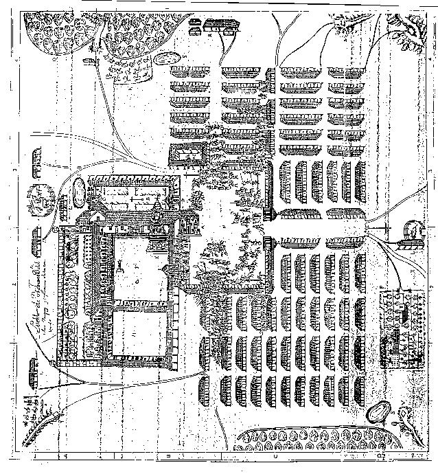 Figure 6. Celebration in the village of San Juan Bautista (ca. 1750). Picture from: Torre Revelo, José 1938 Mapas y planos referentes al Virreinato del Plata conservados en el Archivo General de Simancas. Buenos Aires [original in colors at the General Archive of Simancas, Valladolid, Spain). Figure 6. Celebration in the village of San Juan Bautista (ca. 1750). Picture from: Torre Revelo, José 1938 Mapas y planos referentes al Virreinato del Plata conservados en el Archivo General de Simancas. Buenos Aires [original in colors at the General Archive of Simancas, Valladolid, Spain).