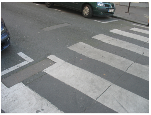 Figure 2: The last remnants of La Grande Roquette, the foundation stones from the guillotine that was used for public executions from 1836 until 1899. These stones can be seen in the rue de la Crois Faubin, just south of its intersection with rue de la Roquette. Photo by Cédric Gravelle, used under a Creative Commons Attribution-Share Alike license. Available at: http://commons.wikimedia.org/wiki/File%3ADalle_guillotine_roquette.jpg Figure 2: The last remnants of La Grande Roquette, the foundation stones from the guillotine that was used for public executions from 1836 until 1899. These stones can be seen in the rue de la Crois Faubin, just south of its intersection with rue de la Roquette. Photo by Cédric Gravelle, used under a Creative Commons Attribution-Share Alike license. Available at: http://commons.wikimedia.org/wiki/File%3ADalle_guillotine_roquette.jpg