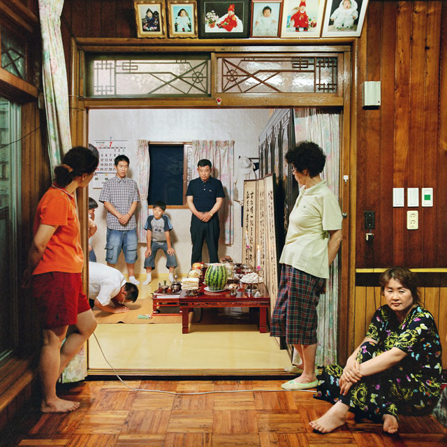 Lee, Sunja's House #1 -Ancestral Rites, 2004, from the series Woman's House II (2003-4)