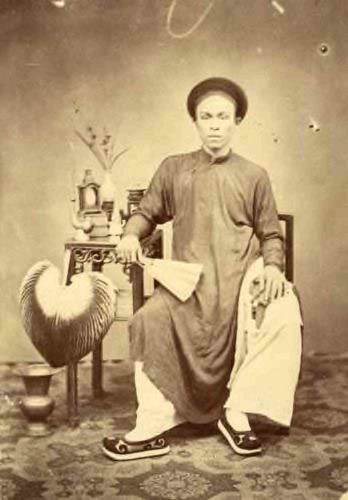 Fig. 12. Pun Lun, A South Vietnamese Official (about 1880). 