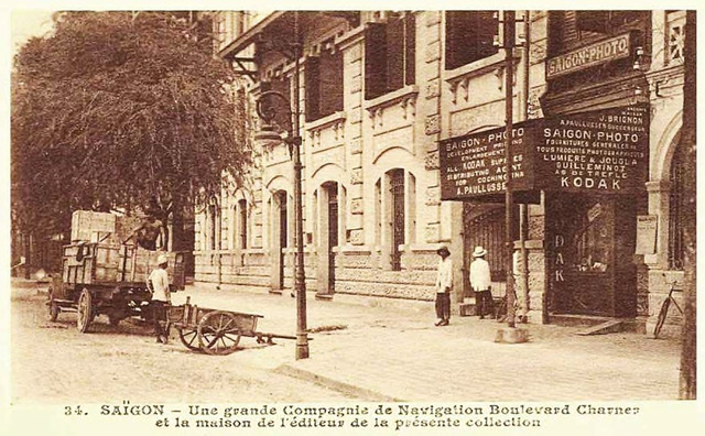 Fig. 21. Gabriel Paullussen, “Saigon Photo,” 10 Boulevard Charner. 