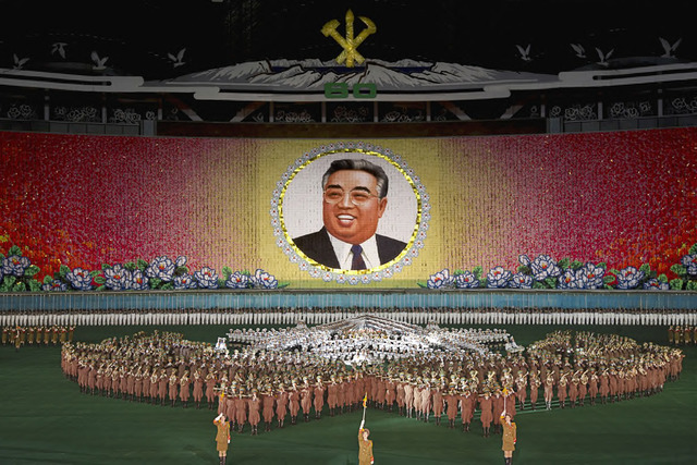 Fig. 7. Philippe Chancel, Arirang Festival to celebrate 90th birthday of the late Kim Il-Sung, 96 inches on the longest side. Fig. 7. Philippe Chancel, Arirang Festival to celebrate 90th birthday of the late Kim Il-Sung, 96 inches on the longest side.