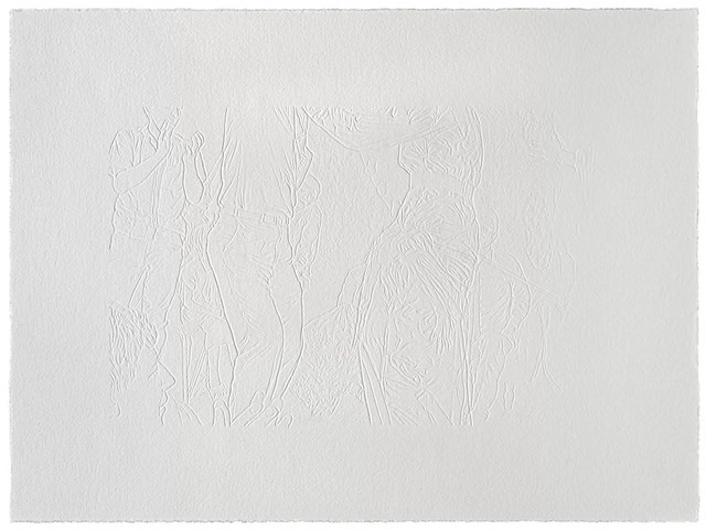 Fig. 3. Batniji, Taysir, To My Brother, 2012 (detail), 30.5 x 40.5 cm, hand carving from a photograph on paper, courtesy the artist. Fig. 3. Batniji, Taysir, To My Brother, 2012 (detail), 30.5 x 40.5 cm, hand carving from a photograph on paper, courtesy the artist.