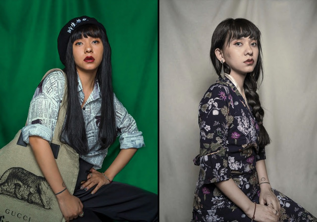 Fig. 6. Nyema Droma, Double portrait of Baizhen, Lhasa, China, 2018, 168 x 120 cm each, © Nyema Droma/Pitt Rivers Museum, University of Oxford. Fig. 6. Nyema Droma, Double portrait of Baizhen, Lhasa, China, 2018, 168 x 120 cm each, © Nyema Droma/Pitt Rivers Museum, University of Oxford.