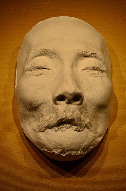 Fig. 15. Okuda Kyōka, Lu Xun’s death mask. Shanghai Lu Xun Museum, photo by Yichun Xu.