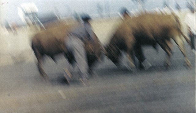 Fig. 5. Sŏ Sŏnhwa, Bullfighting, 1965, courtesy of Sŏ Sŏnhwa.