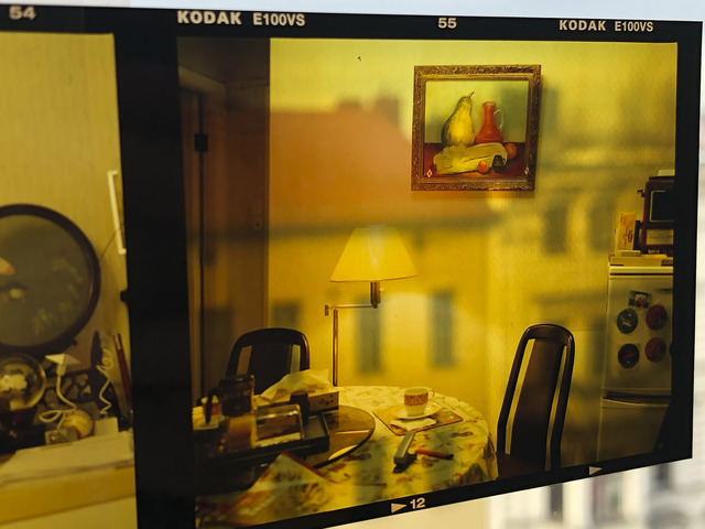 Fig. 9. Wei Leng Tay, Neighbor at Upper Kai Yuen Lane, 2009. Kodak E100VS slide, 120mm, 2019. Archival pigment print, 37.5x50cm(14.76x19.69 inches), edition of 5, © Wei Leng Tay, courtesy the artist. Fig. 9. Wei Leng Tay, Neighbor at Upper Kai Yuen Lane, 2009. Kodak E100VS slide, 120mm, 2019. Archival pigment print, 37.5x50cm(14.76x19.69 inches), edition of 5, © Wei Leng Tay, courtesy the artist.
