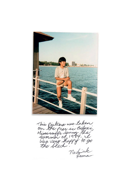 Fig. 17. Dimensions: 3.5 x 4.5 inches, Summer 1984. This photograph was made in Biloxi, Mississippi. This image brings us happiness. We started with happy images from the past, we passed through some rough periods, then we move back into happiness and a bright future. Fig. 17. Dimensions: 3.5 x 4.5 inches, Summer 1984. This photograph was made in Biloxi, Mississippi. This image brings us happiness. We started with happy images from the past, we passed through some rough periods, then we move back into happiness and a bright future.