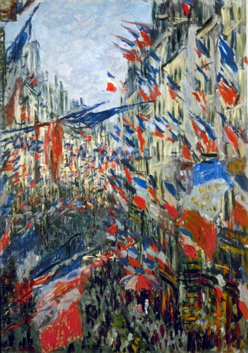 Figure 6. Claude Monet, Rue Saint-Denis, fête du 30 juin 1878, musée des Beaux-Arts, © Roger-Viollet / The Image Works. Figure 6. Claude Monet, Rue Saint-Denis, fête du 30 juin 1878, musée des Beaux-Arts, © Roger-Viollet / The Image Works.